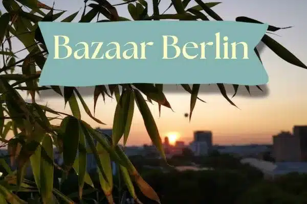 Bazaar Berlin Besuch am 1. Hochzeitstag nach seinem Tod
